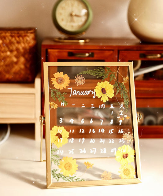 Pressed Flower Picture Frame